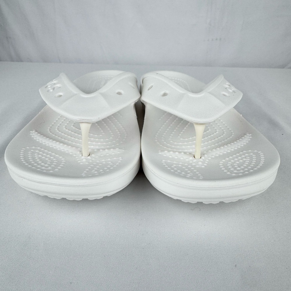 NWOT Crocs Unisex BAYA II White Flip Flop - Picture 2 of 8
